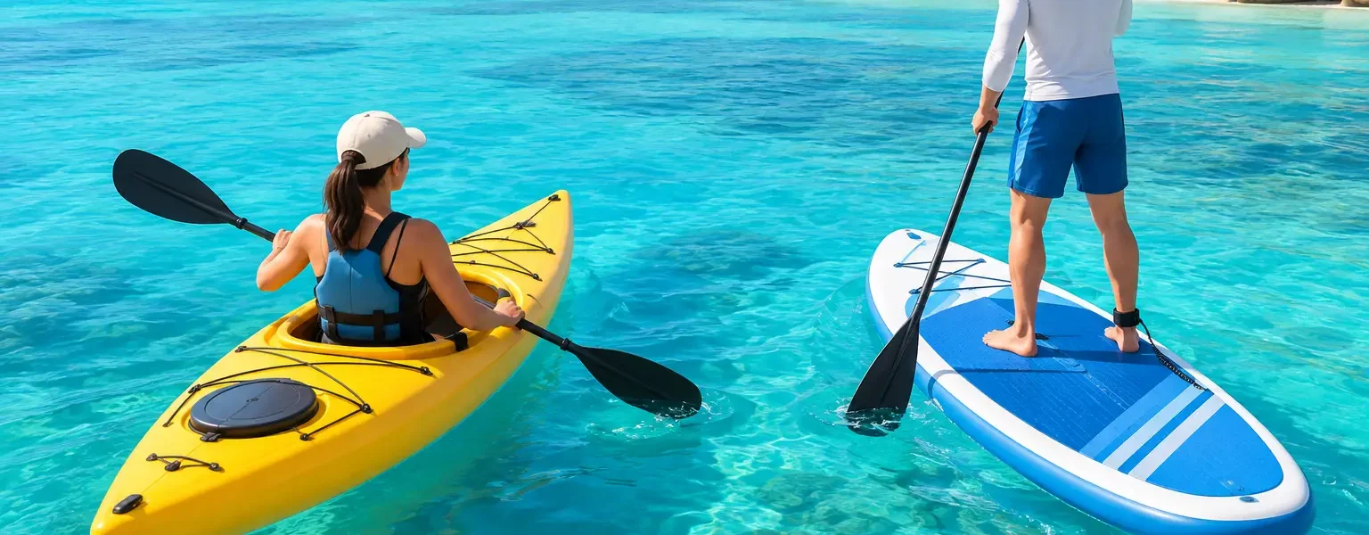 Kayak Versus Paddleboard Tours in Turks and Caicos