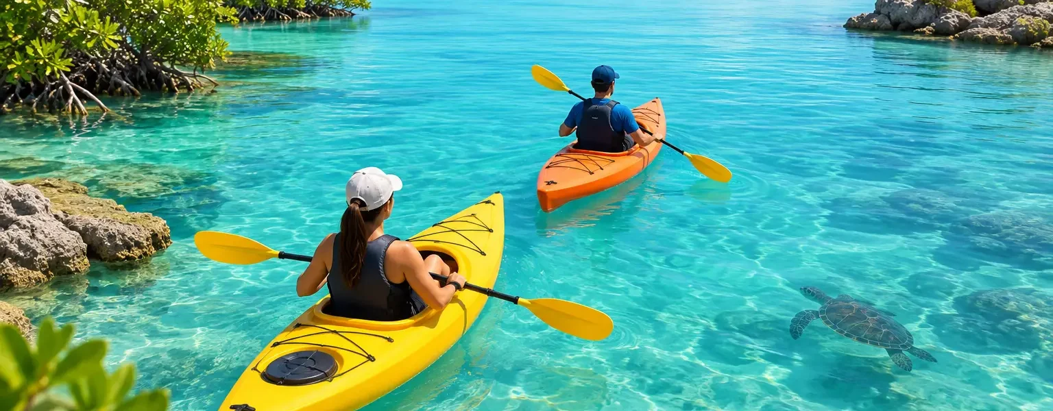 Lagoon Kayaking for Your Turks and Caicos Trip