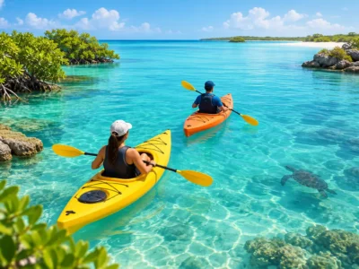 Lagoon Kayaking for Your Turks and Caicos Trip