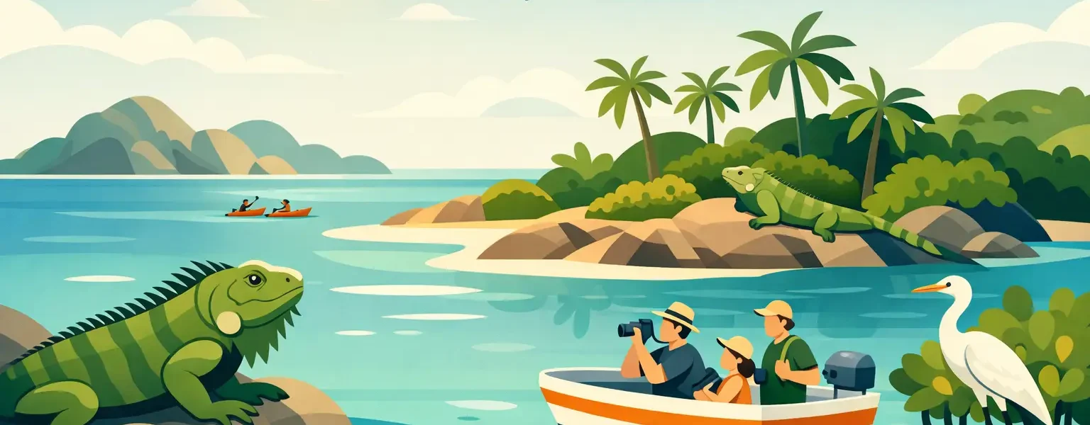 What to Expect on an Iguana Island Eco Tour