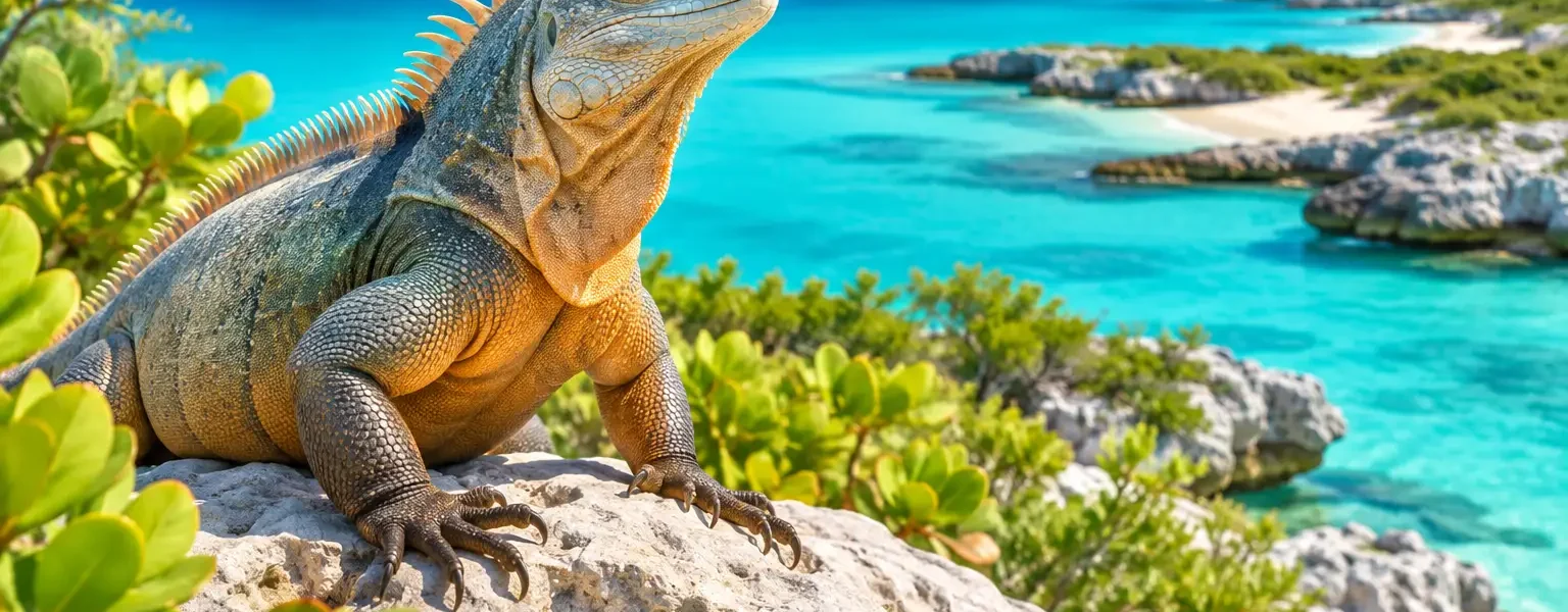 Where to See Island Iguanas in Turks and Caicos